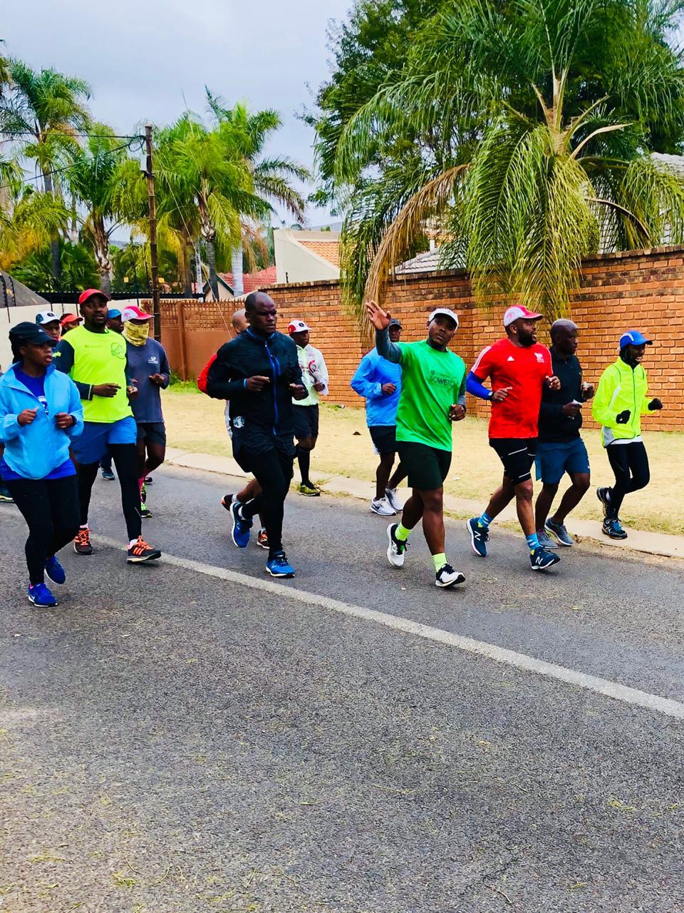 Madoko Athletics Club runners